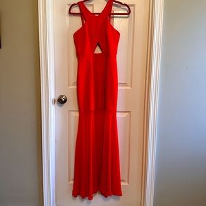 BCBG MaxAzria mermaid gown size 02